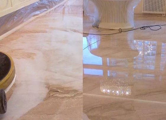 polished marble
